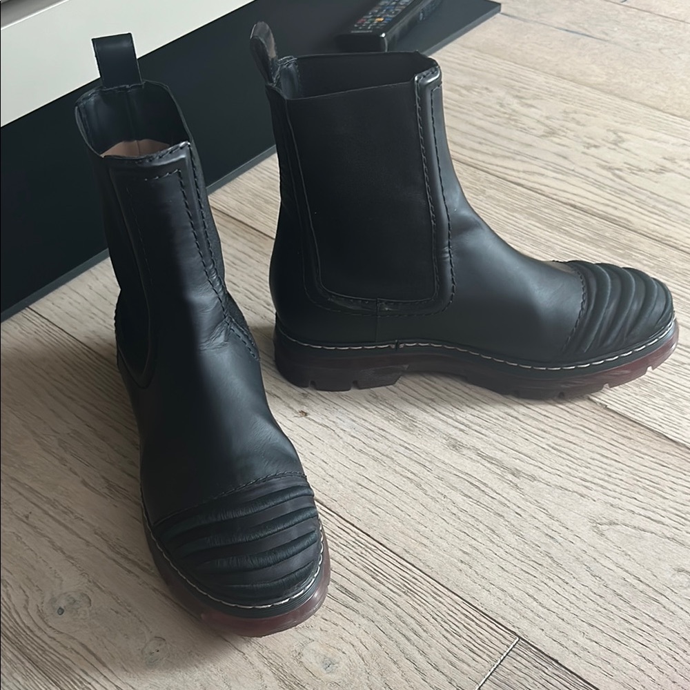 Black Alberta Ferretti boots EU 41